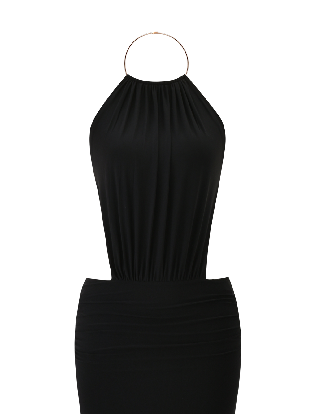 EVANNA MAXI DRESS - BLACK  GEMMACHIC