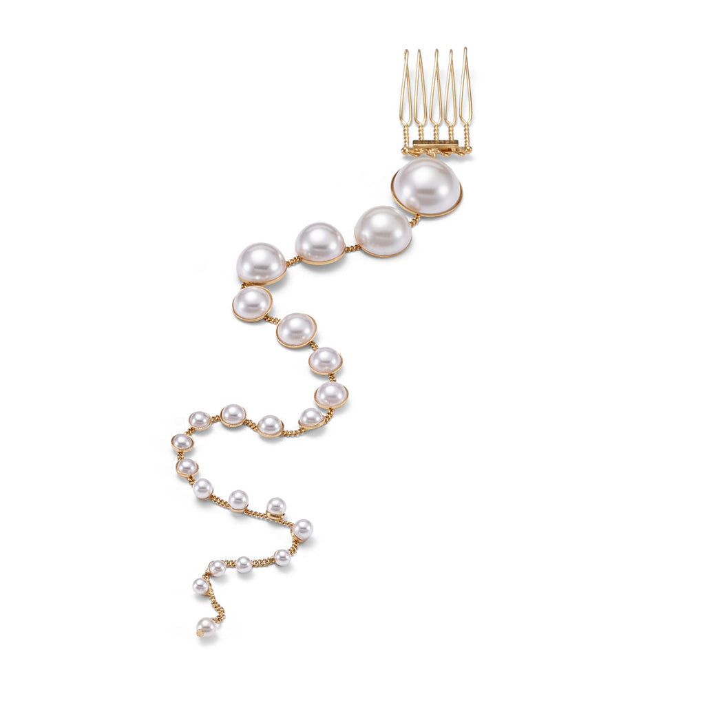 Pearl Spine Comb  GEMMACHIC