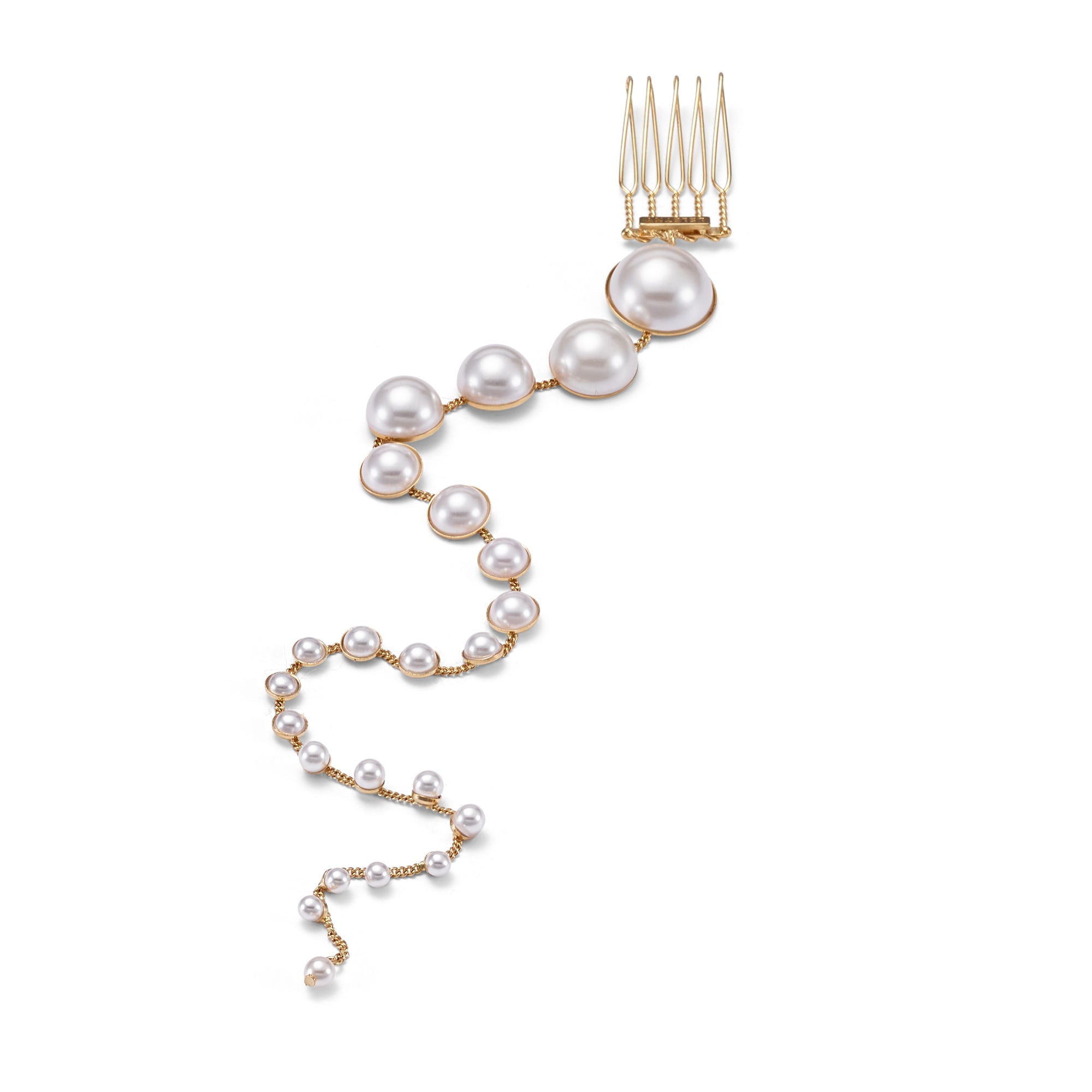 Pearl Spine Comb  GEMMACHIC