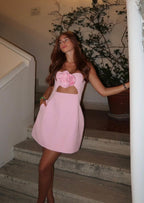 Valencia Dress - Baby Pink  GEMMACHIC