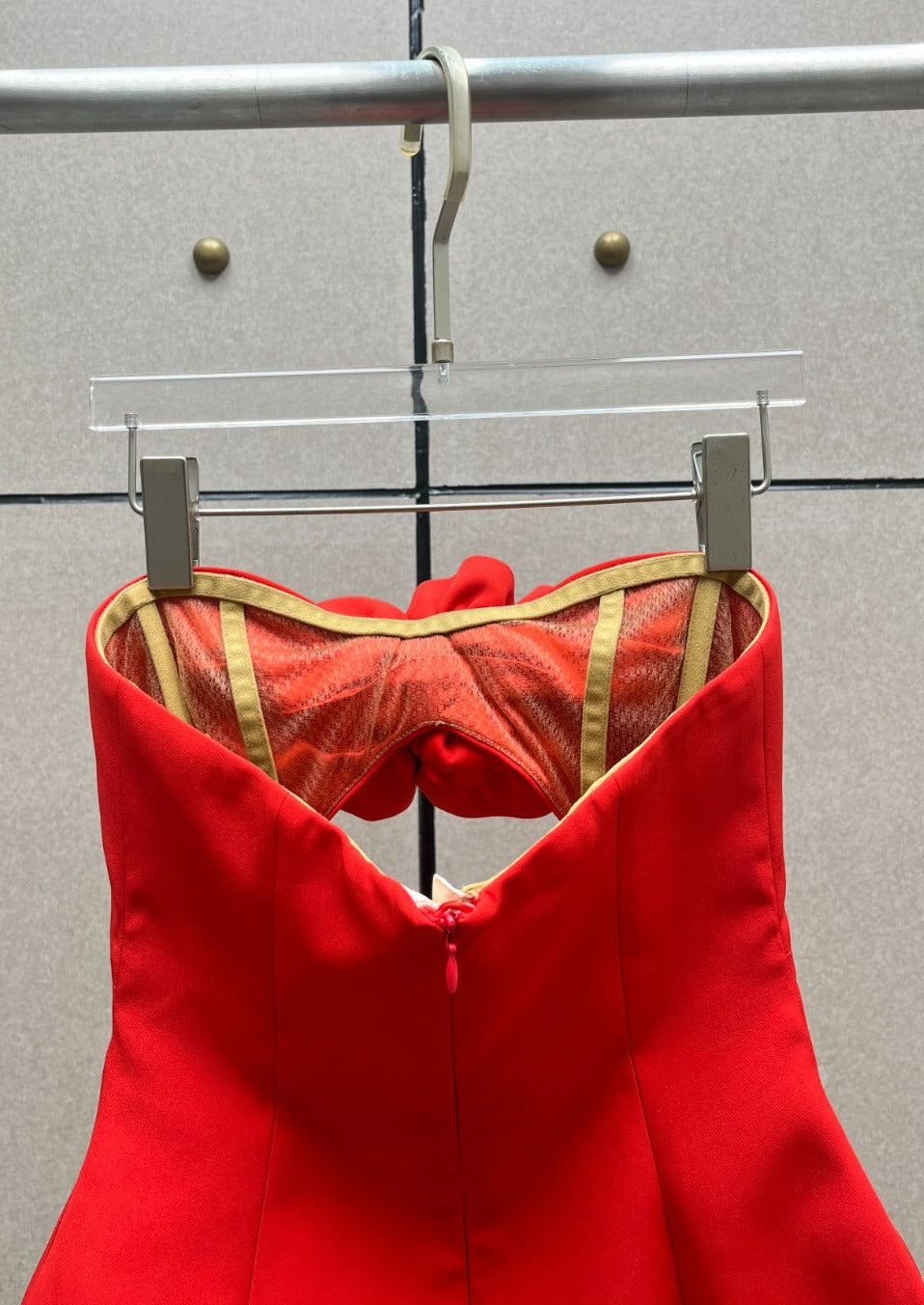 Valencia Dress - Red  GEMMACHIC