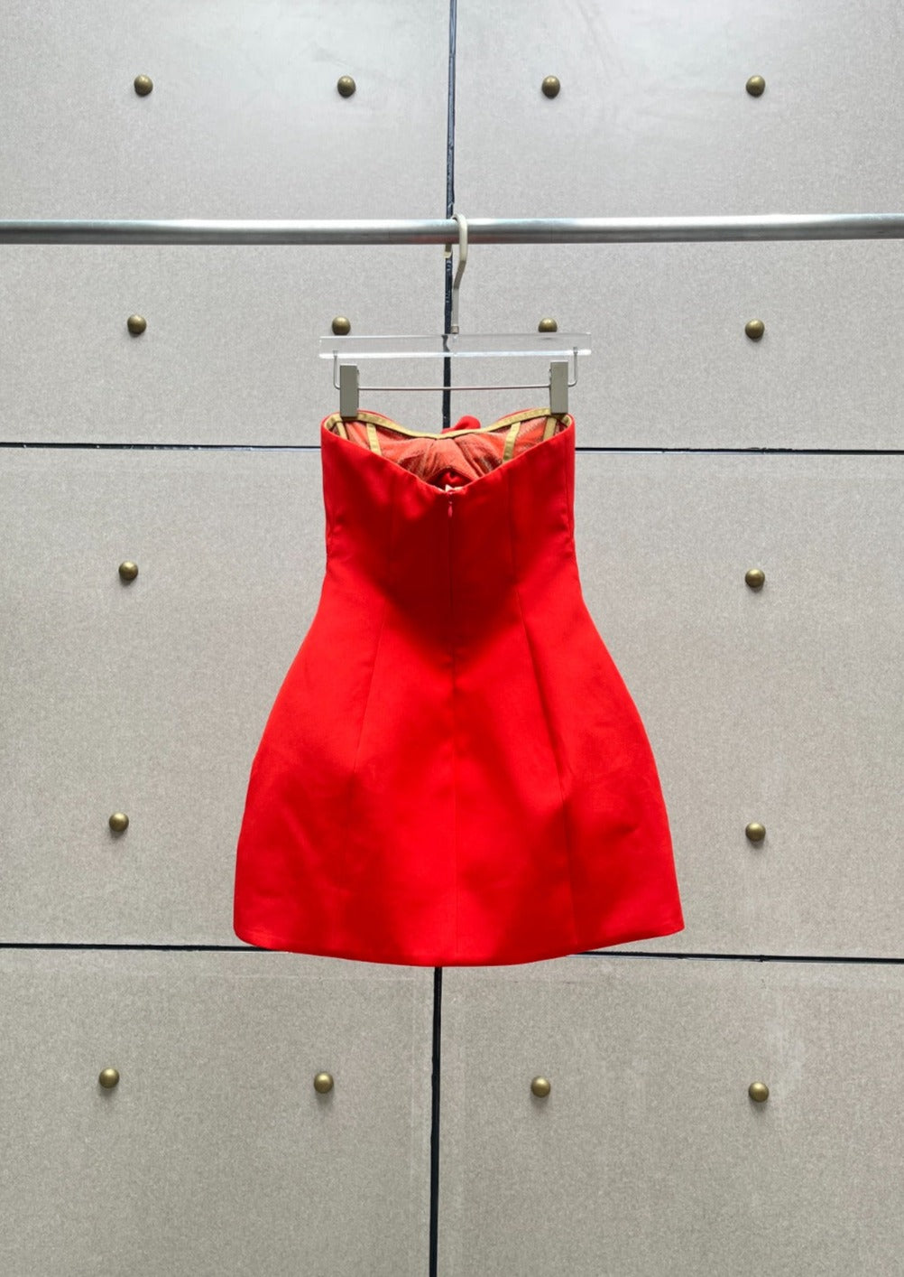 Valencia Dress - Red  GEMMACHIC