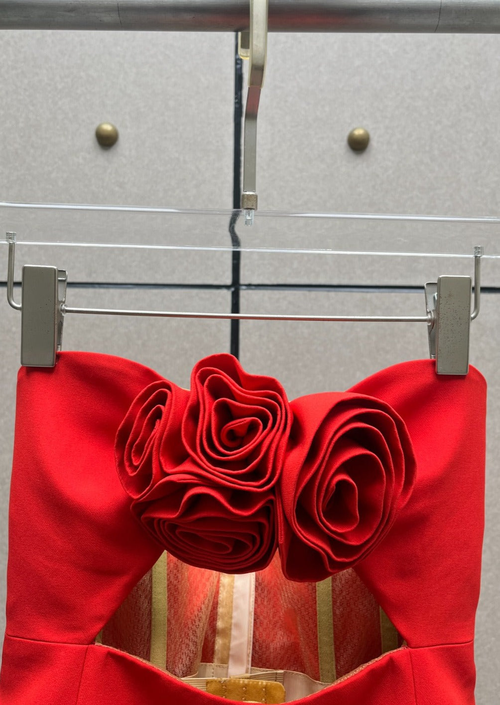 Valencia Dress - Red  GEMMACHIC