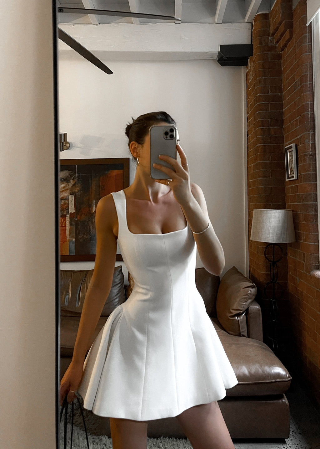 Vivienne Dress - White  GEMMACHIC