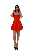 Belle Mini Dress - Red  GEMMACHIC
