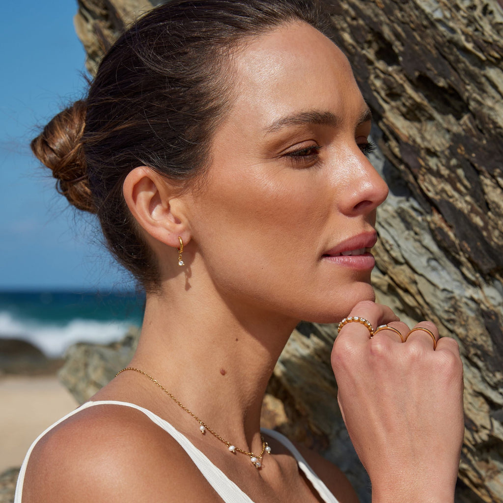 Sparkle Drop Earrings  GEMMACHIC