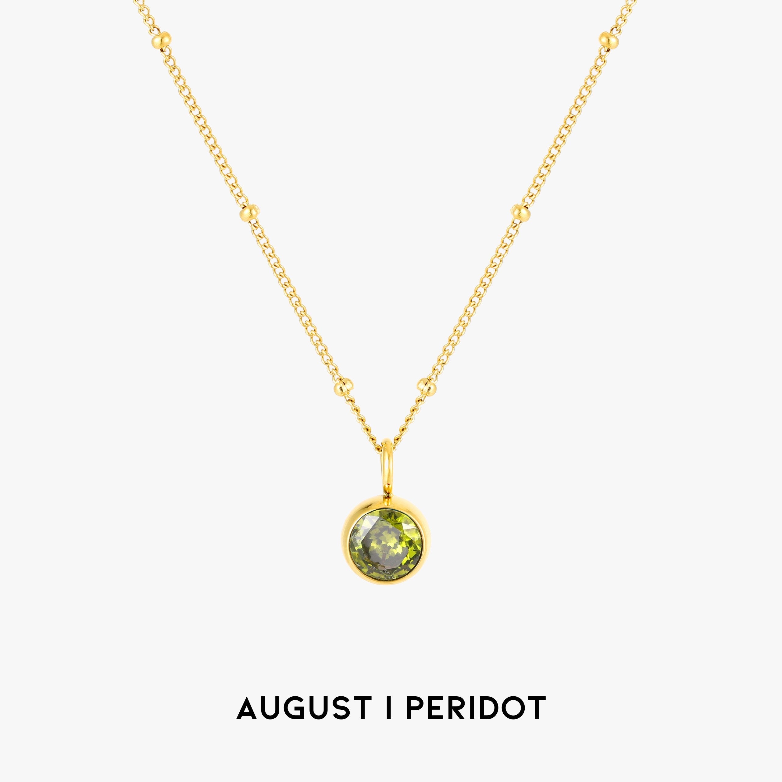 Birthstone Necklace  GEMMACHIC