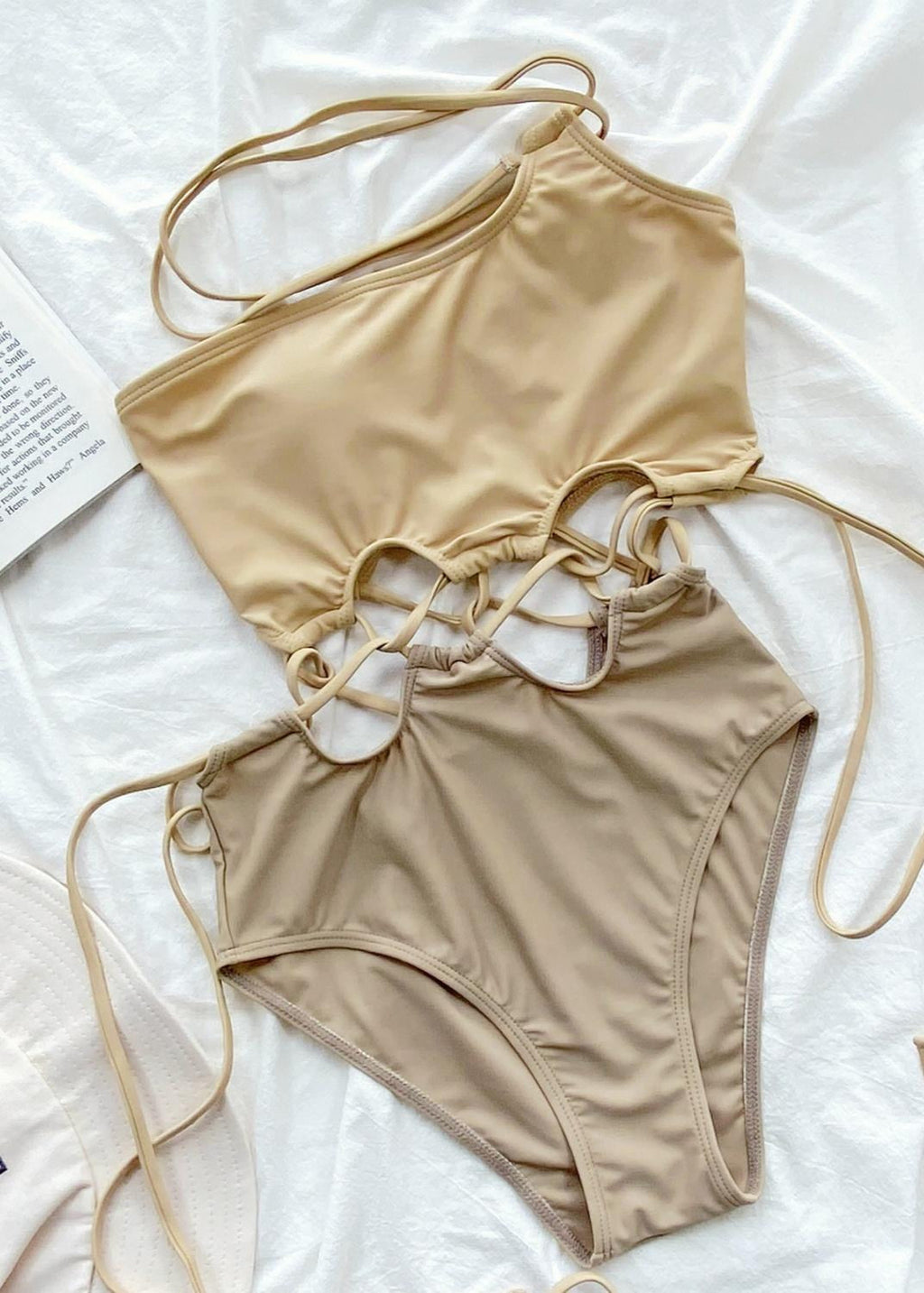 Sienna Cutout High-Waist Bikini Set  GEMMACHIC