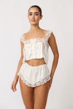 Cindy Short Set Ivory  GEMMACHIC