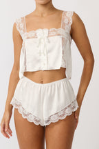 Cindy Short Set Ivory  GEMMACHIC