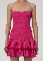 Ros¨¦ Dress - Fuchsia  GEMMACHIC