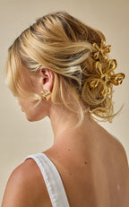 Glossy Daisy Mini Claw Clip  GEMMACHIC