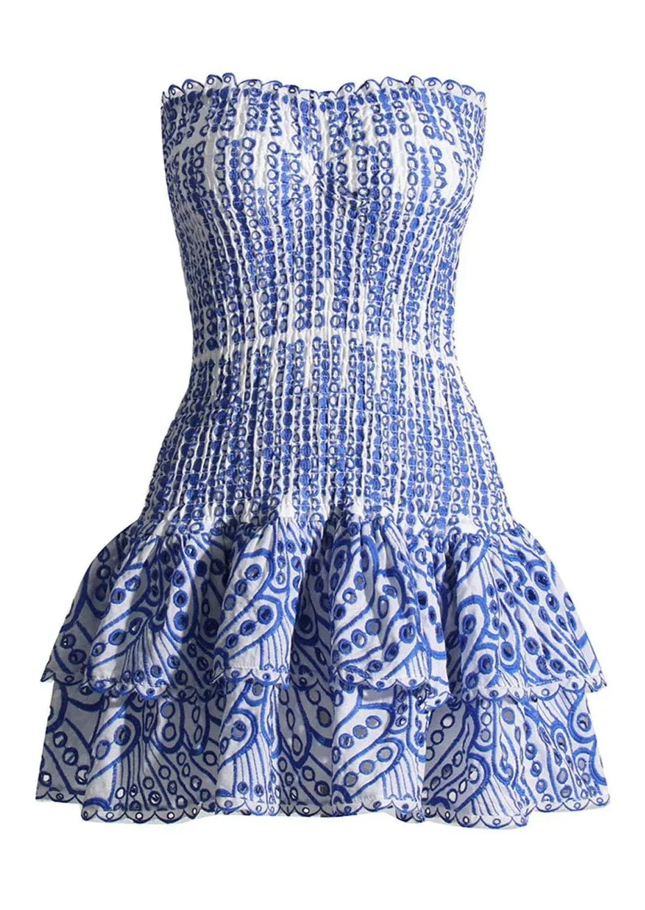 Dolce Dress - Blue  GEMMACHIC