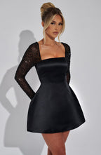 Dolly Mini Dress - Black  Gemma Chic