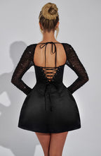 Dolly Mini Dress - Black  Gemma Chic