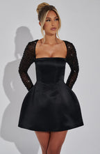 Dolly Mini Dress - Black  Gemma Chic