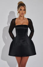 Dolly Mini Dress - Black  Gemma Chic