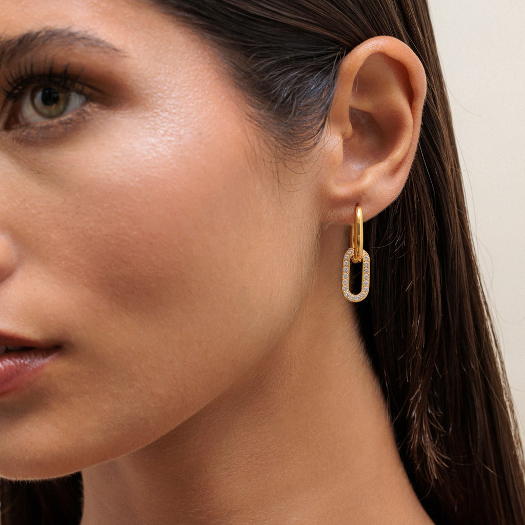 Double Hoops  GEMMACHIC