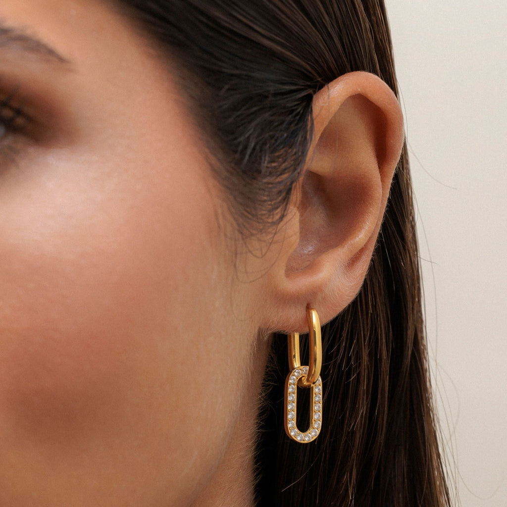 Double Hoops  GEMMACHIC