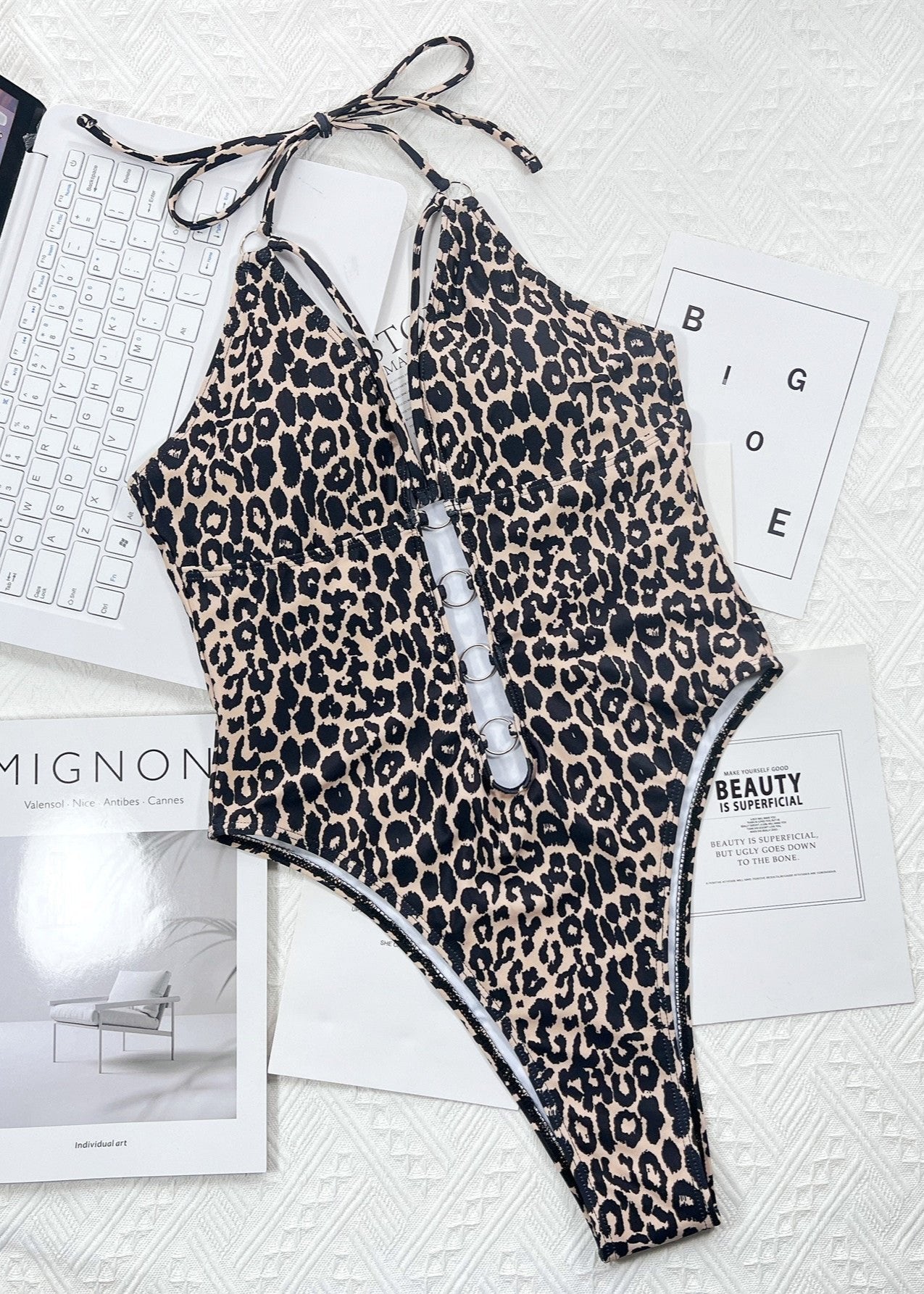 Wild Elegance One-Piece Swimsuit  GEMMACHIC