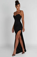 Giovanna Maxi Dress - Black  Gemma Chic