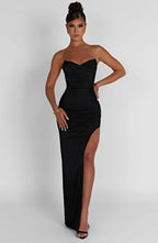 Giovanna Maxi Dress - Black  Gemma Chic