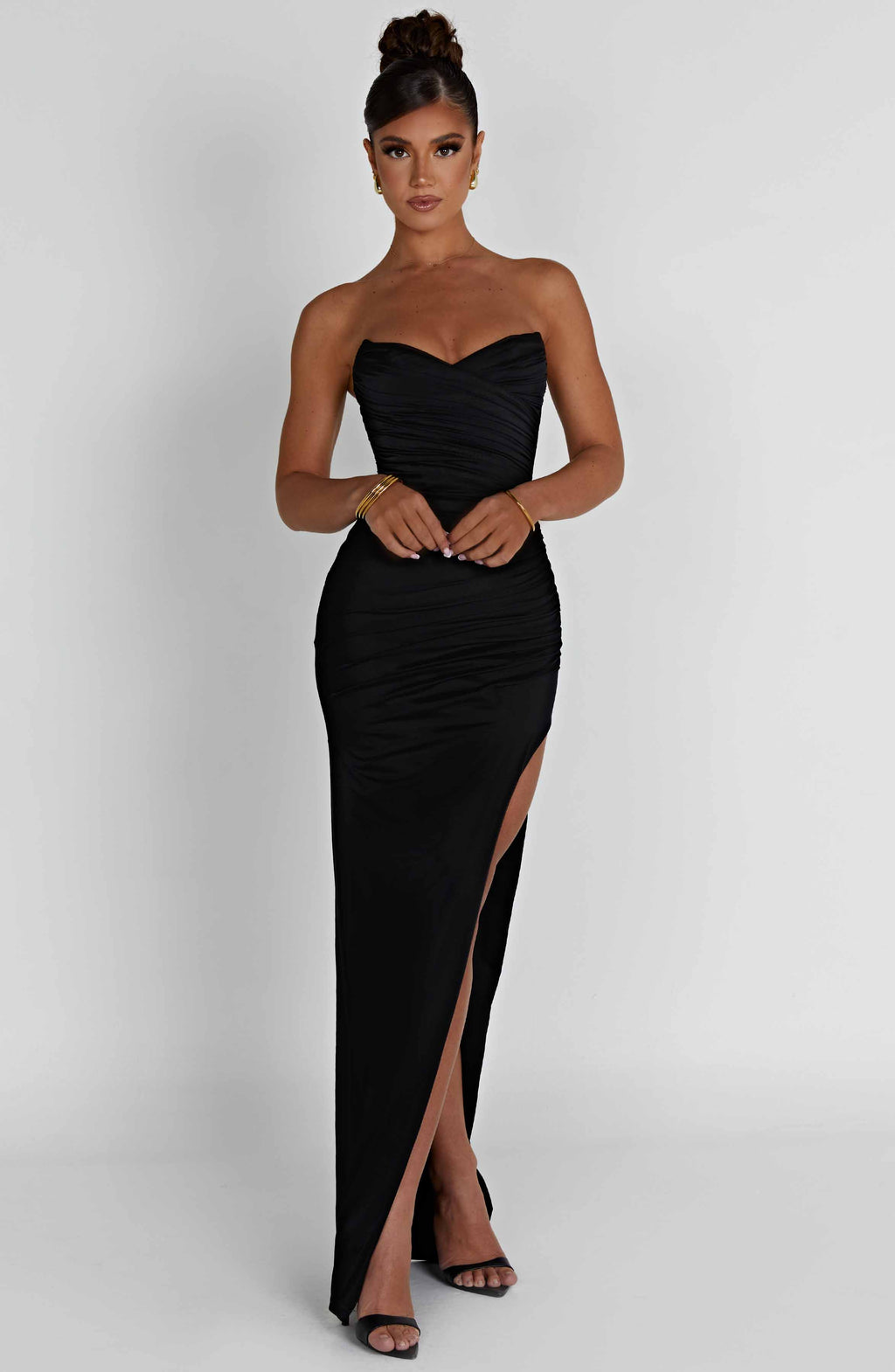 Giovanna Maxi Dress - Black  Gemma Chic