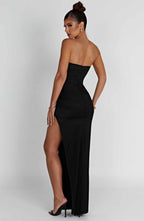 Giovanna Maxi Dress - Black  Gemma Chic