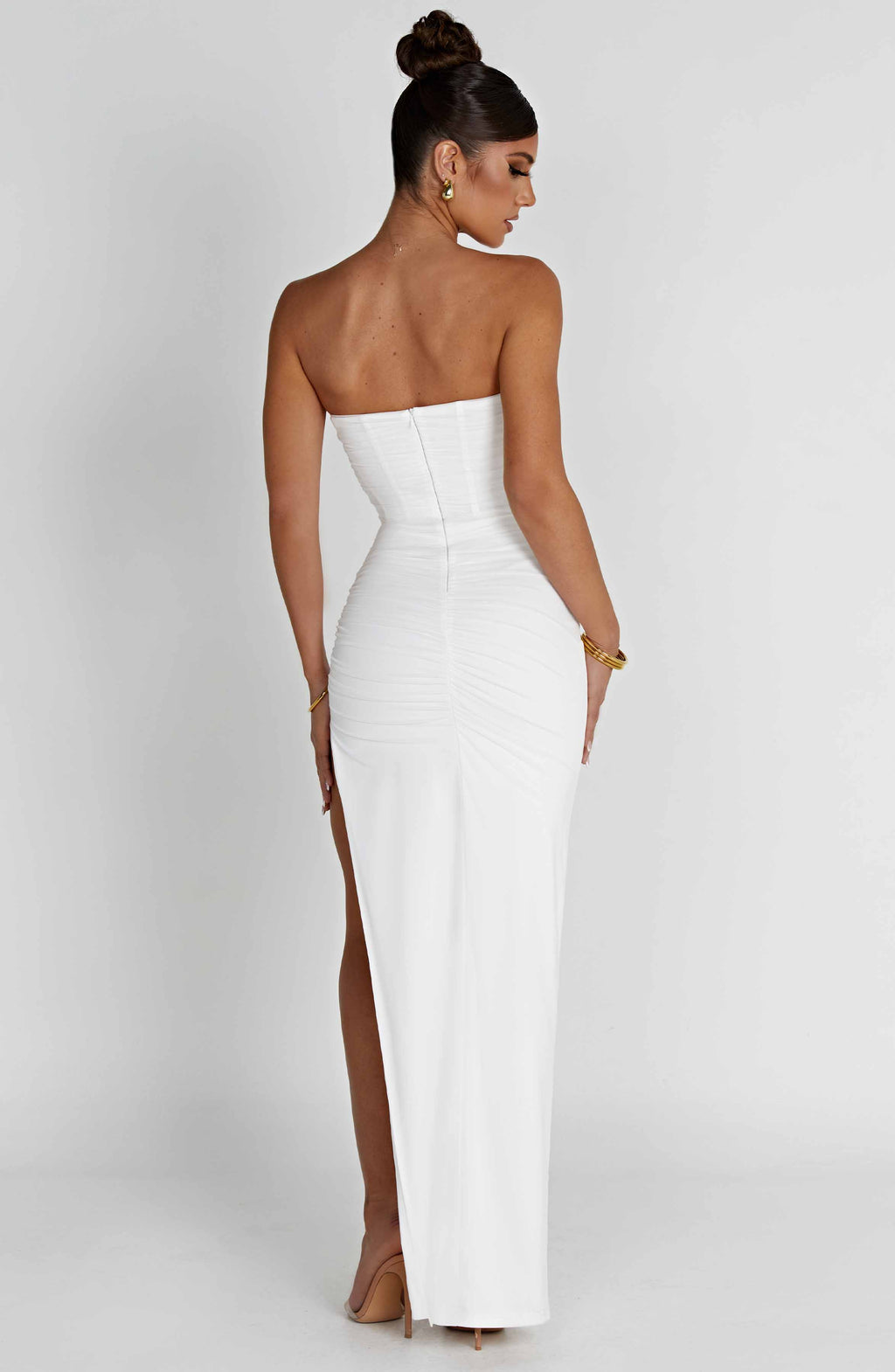 Giovanna Maxi Dress - Ivory  Gemma Chic