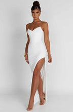 Giovanna Maxi Dress - Ivory  Gemma Chic