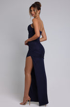 Giovanna Maxi Dress - Navy  Gemma Chic