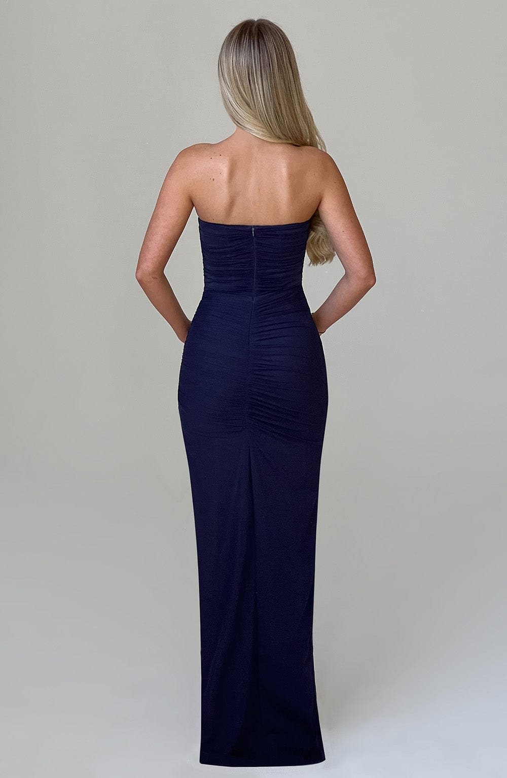 Giovanna Maxi Dress - Navy  Gemma Chic