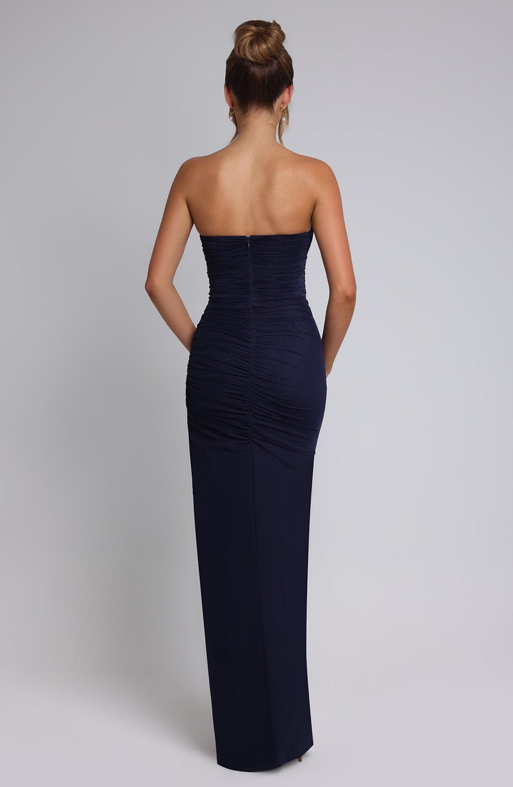 Giovanna Maxi Dress - Navy  Gemma Chic