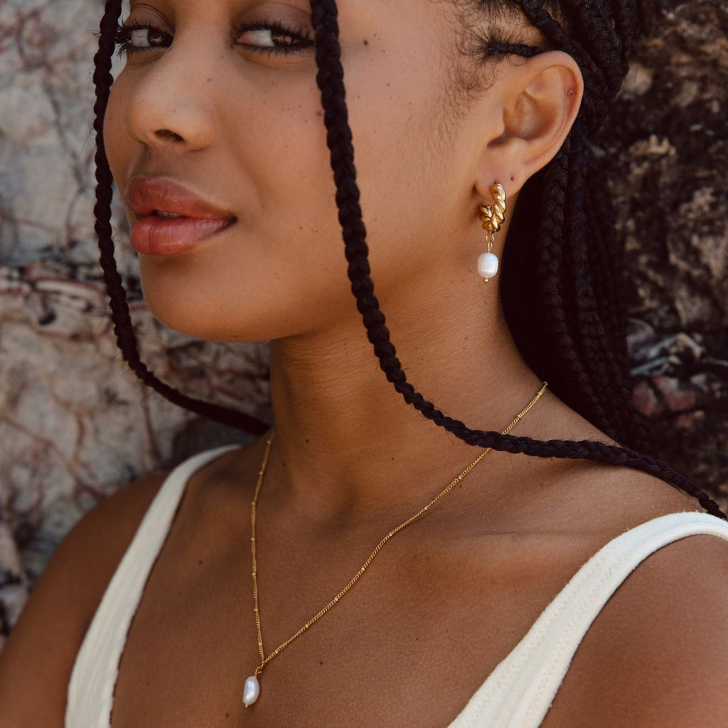 Baroque Pearl Pendant  GEMMACHIC