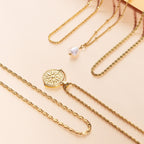 Golden Sun Necklace  GEMMACHIC