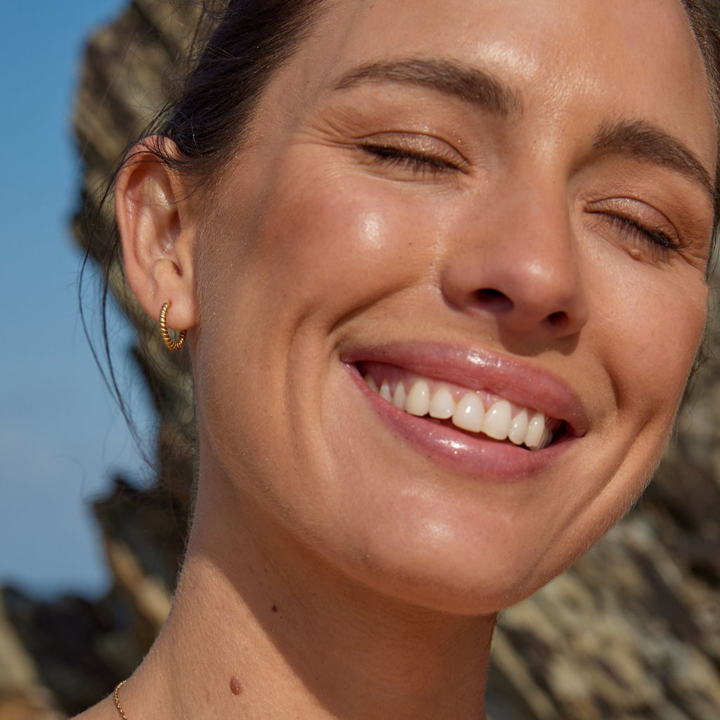 Twisted Hoops Earrings  GEMMACHIC