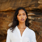 Pearl Cross Necklace  GEMMACHIC