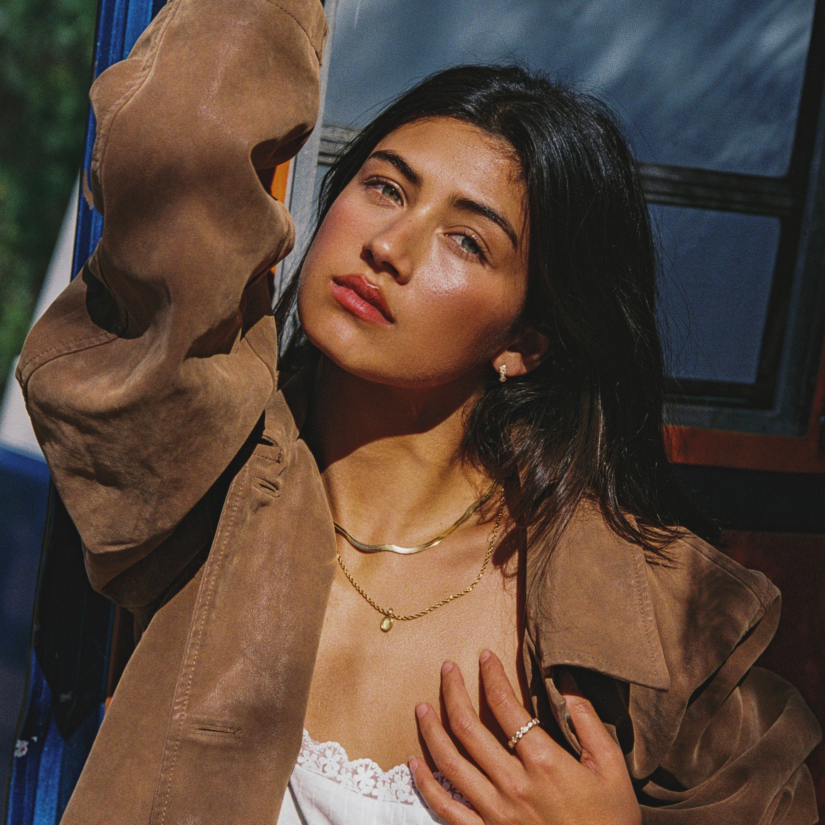 "Kauai" Herringbone Choker  GEMMACHIC