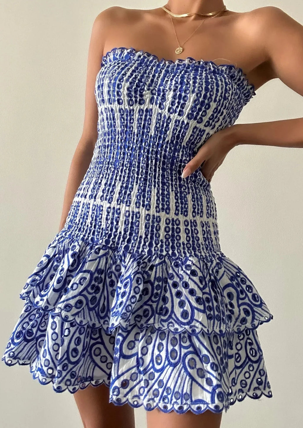 Dolce Dress - Blue  GEMMACHIC