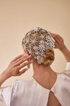 Starlet Pearl and Crystal Petite Comb  GEMMACHIC