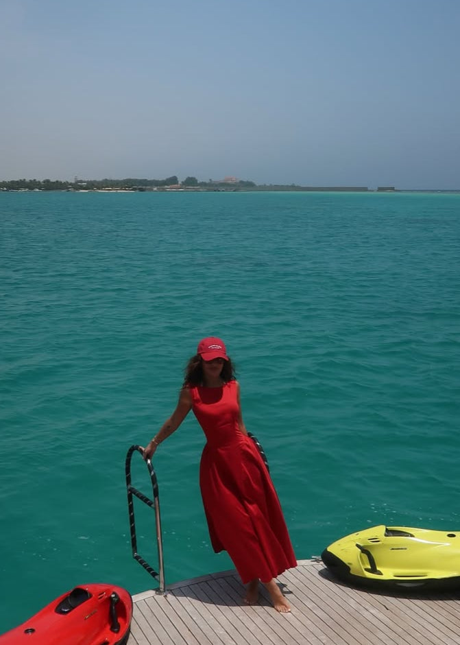 Jacqueline Dress - Red  GEMMACHIC