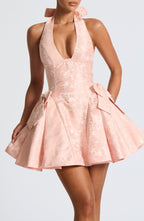 Jocelyn Mini Dress - Soft Peach