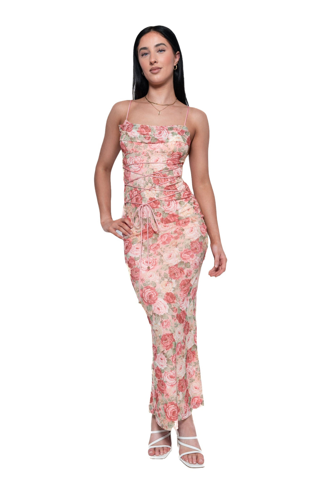 Juliana Floral Maxi Dress  GEMMACHIC