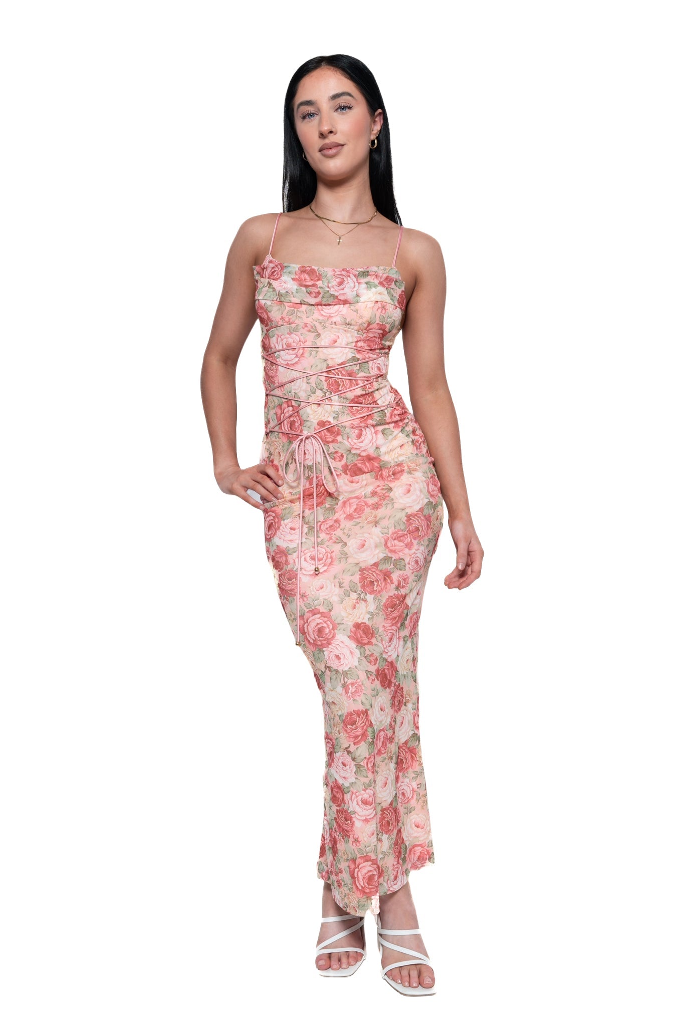 Juliana Floral Maxi Dress  GEMMACHIC
