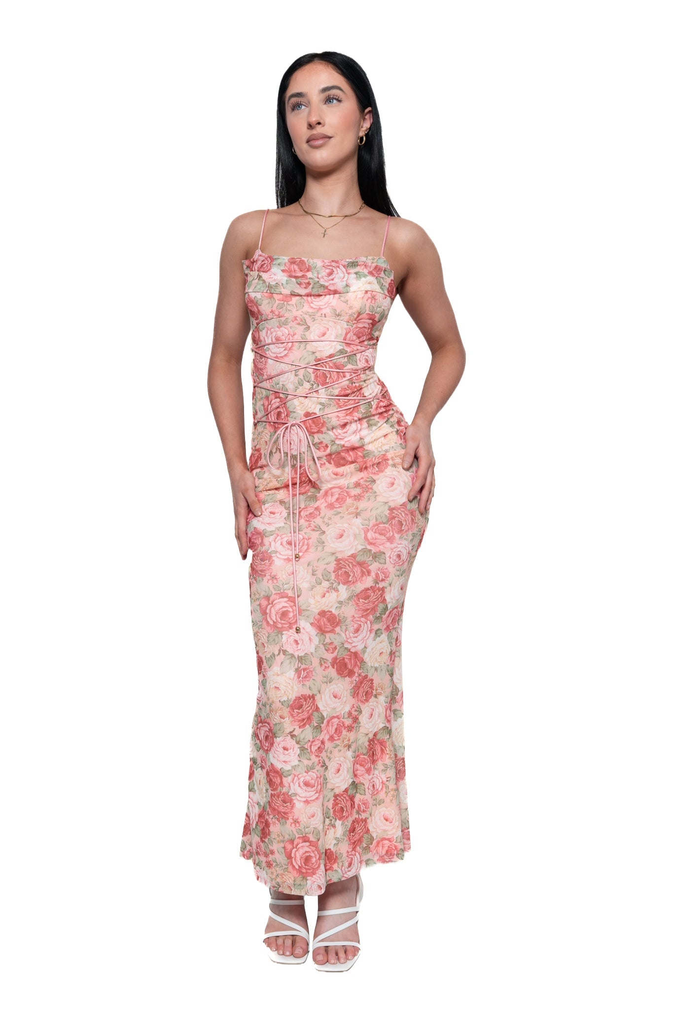 Juliana Floral Maxi Dress  GEMMACHIC