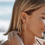 Bold Twisted Hoops  GEMMACHIC