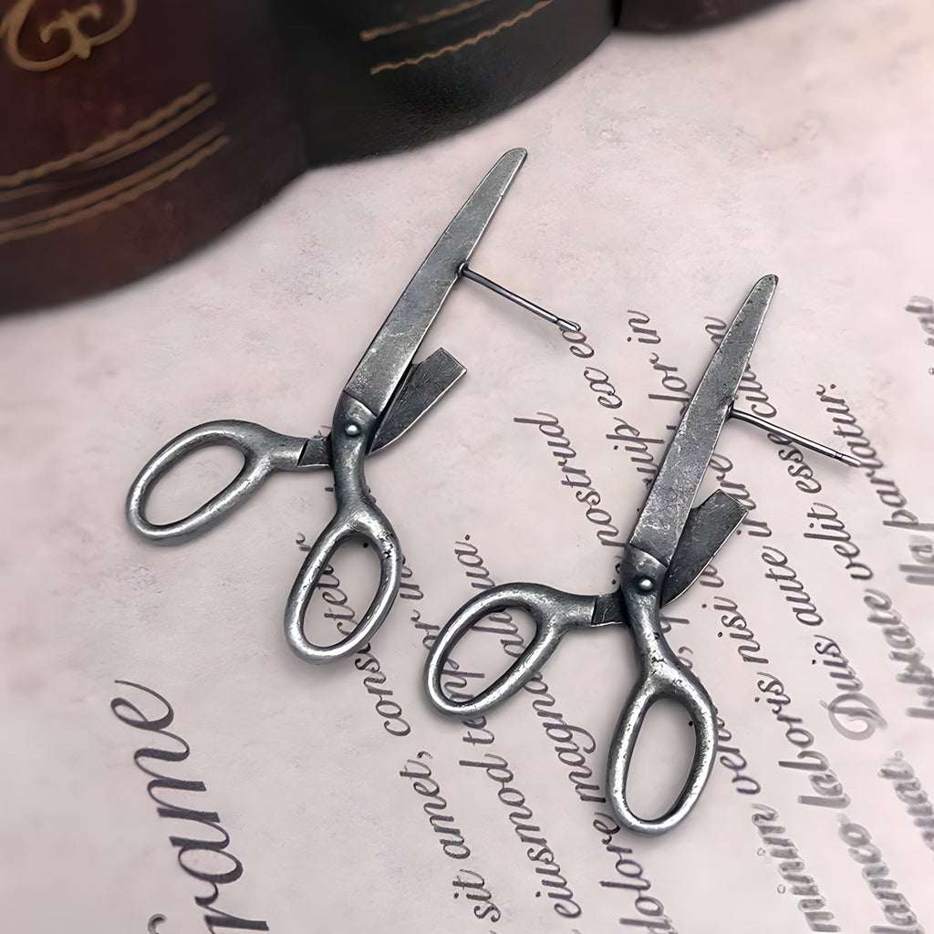 Scissor Earrings  GEMMACHIC