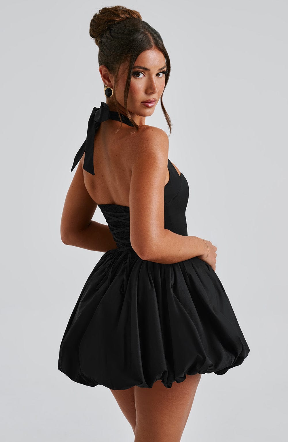 Maricia Mini Dress - Black  Gemma Chic