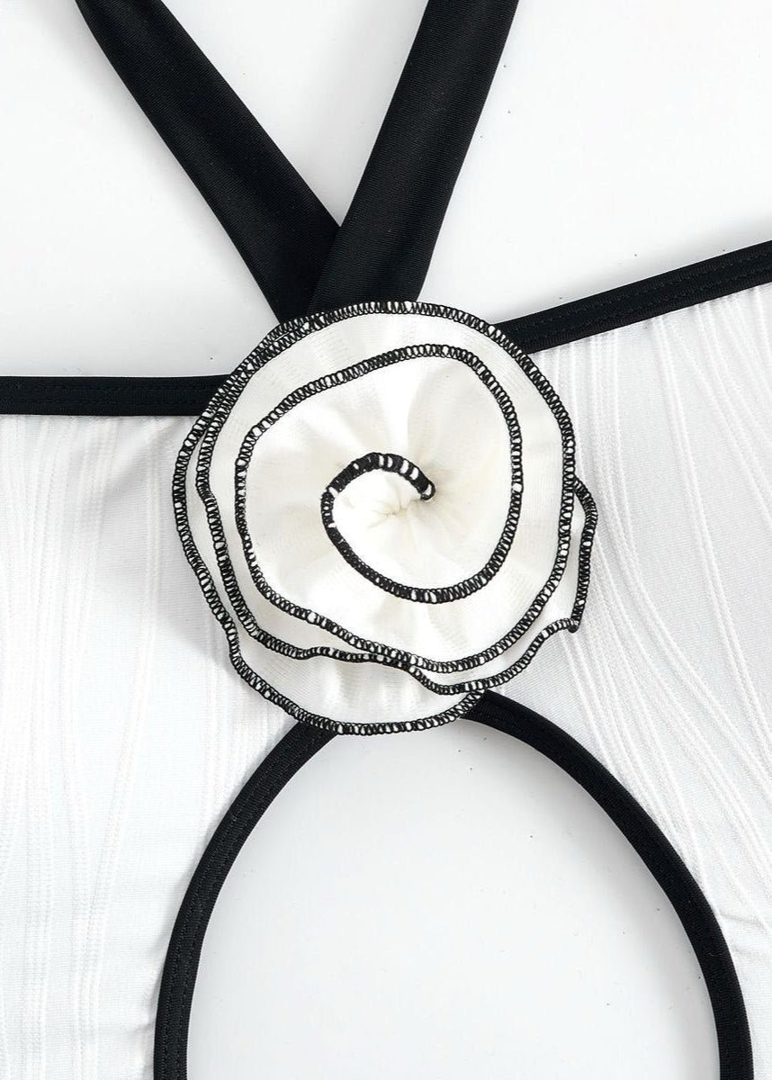 Aurora Petal Cutout One-Piece Swimsuit  GEMMACHIC