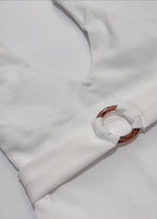 Carmela ¨C Textured Belted One-Piece Swimsuit  GEMMACHIC